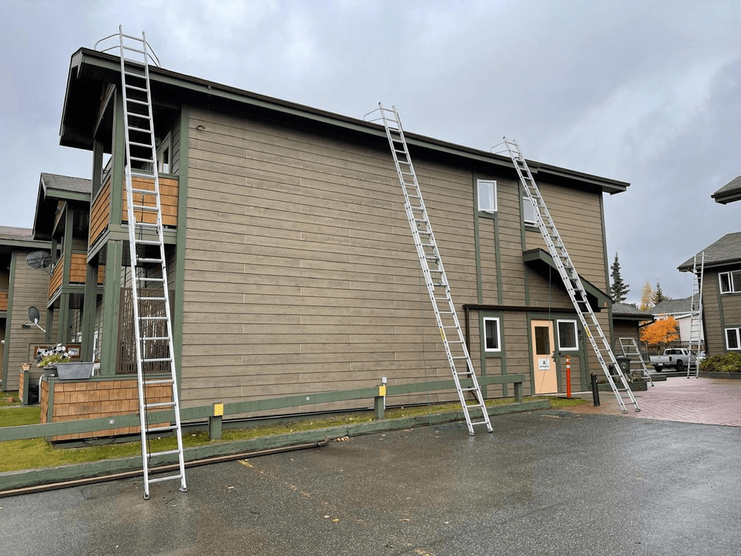 Our roofing team at work